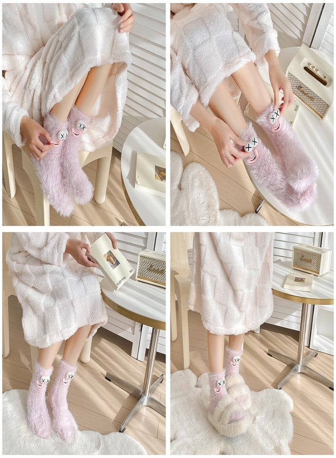 TFTSR Crazy Funny Fuzzy Silly Socks for Kids Women,Girls Fluffy Slipper Novelty Fun Sock,Boy Men Cute Cozy Soft Animal - Image 4